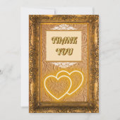 Dank u bruiloft islamitische Nikah Groet Kaart (Voorkant)