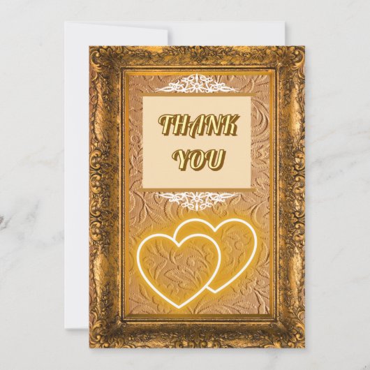 Dank u bruiloft islamitische Nikah Groet Kaart (Voorkant)