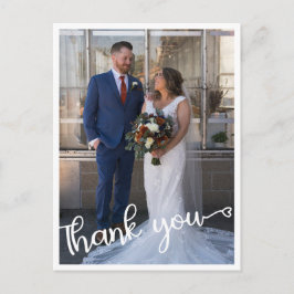 Dank u bruiloft Kaart