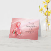 Dank u bruiloft manicurist roze nagellak kaart (Gele Bloem)