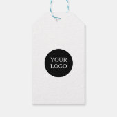 Dank u Business Logo QR Code Label Hang Label Cadeaulabel (Achterkant)