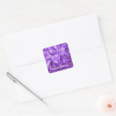 Dank u Business Square Sticker (Envelop)