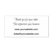Dank u Business Zelfinktende Stempel (Design)