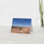 Dank u - Canyonlands Bedankkaart (Voorkant)