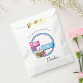 Dank u Cartoon Verjaardag Eekhoorn Bedankzakje (Gezegeld)