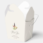 Dank U Charcuterie Wijn & Kaas Bruidsfeest Bedankdoosjes (Geopend)