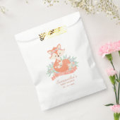 Dank u Chic Mama en Baby Fox Baby shower Bedankzakje (Gezegeld)