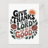 Dank U - Christelijk Briefkaart (Voorkant)