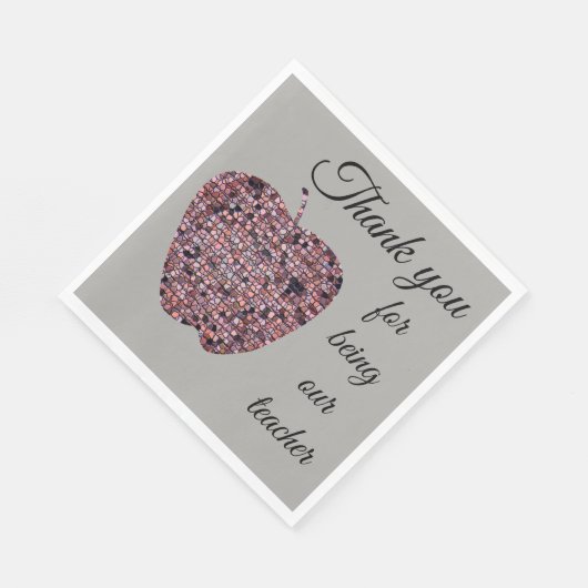 Dank u Classroom appreciation School Year-end Servet (Hoek)