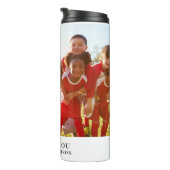 Dank u Coach Fotonaam Thermosbeker (Geroteerd rechts)