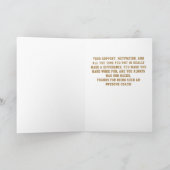 Dank u Coach Kaart Team Naam Foto (Binnen)