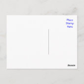 Dank u Cocker Spaniel Puppy Dog Briefkaart (Achterkant)