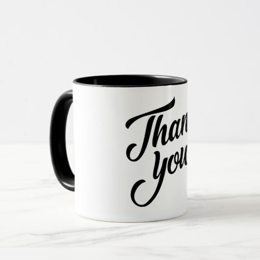 Dank u combo mok (Voorkant links)