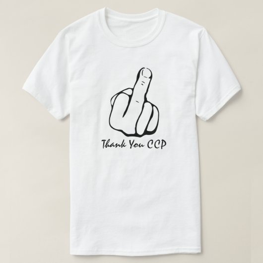 Dank u CTP T-shirt (Design voorkant)