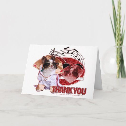 Dank u - dank u zeer - Chihuahua - Gizmo Bedankkaart (Voorkant)