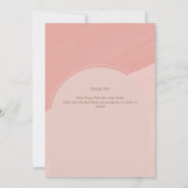 DANK U DANKZIJ DEZE Dusty Pink Striped FOTO Kaart (Achterkant)