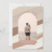 DANK U DANKZIJ DEZE Dusty Striped FOTO Kaart (Voorkant)