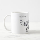 dank u dat u een vriend bent 2 koffiemok (Links)