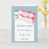 Dank u dat u het Inspirerend van de Grandma Fun Qu Kaart (Gele Bloem)