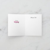 Dank u dat u met de Beren van de Baby hebt gespeel Bedankkaart (Binnen)