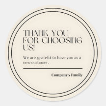 dank u dat u ons hebt gekozen