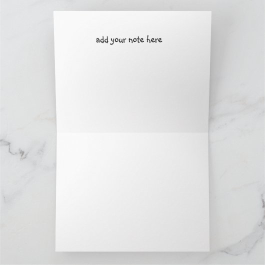 Dank u dat u ons hebt genegeerd toen wij geen gesc kaart (Binnen)