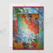 Dank U Dat U Op Onze Bruiloft Bent Kaart (Achterkant)