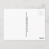 Dank u dat u uw stem tegen antisemitisme hebt verh briefkaart (Achterkant)