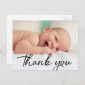 Dank u de Aankondiging van de Fotogeboorte van het (Voorkant / Achterkant)