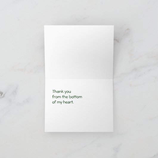 Dank u de Kaart van de Vlinder (Binnen)