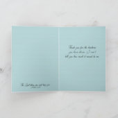 Dank u de Kaart van het Gebed (Binnen)