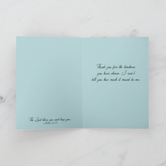 Dank u de Kaart van het Gebed (Binnen)