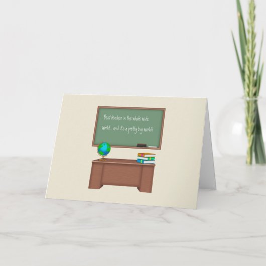 Dank u de Kaarten van de Leraar (Voorkant)