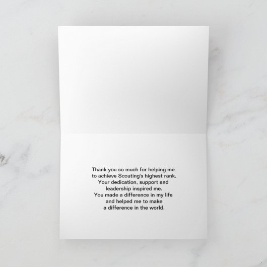 Dank u, de Kale Kaart van Eagles (Binnen)