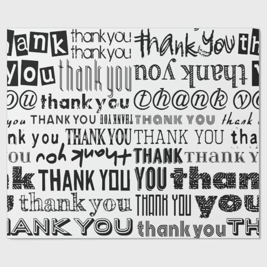 DANK U de Omslag van de Gift van de Specialiteit Cadeaupapier (Vlak)