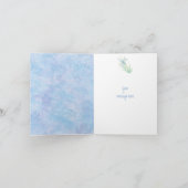 Dank u de Originele Libel van de Waterverf in Bedankkaart (Binnen)