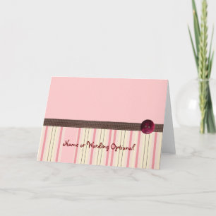 Dank u de Sjabloon van de Kaarten van de Nota