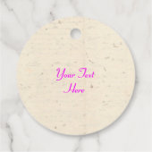 Dank u de Tekst van de Gradiënt Uw Bericht op Rug Bedankjes Labels (Achterkant)