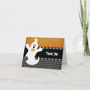 Dank u de Verjaardag van Halloween Bedankkaart