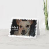 Dank u dierenarts Kaart (Voorkant)