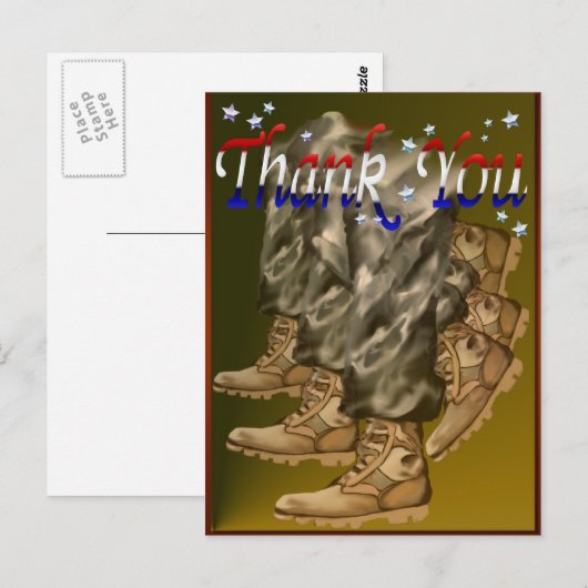 Dank u Dierenartsen Briefkaart (Voorkant / Achterkant)