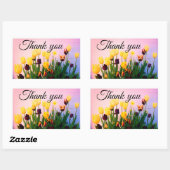 Dank u diverse Tulpen #1 Stickers (Vel)