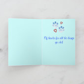 Dank u: Dog Walker, Dog Sitter of Dog Groomer Bedankkaart (Binnen)