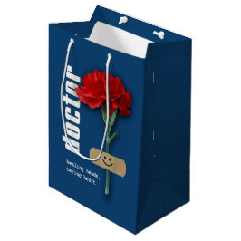 Dank u, dokter. Aangepaste naam Medium Cadeauzakje