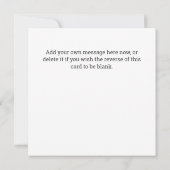 Dank u, dokter. bedankkaart (Achterkant)