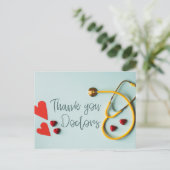 Dank u dokter briefkaart (Staand voorkant)