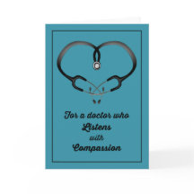 Dank u, dokter die met mededogen luistert