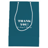 Dank u, dokter. Doctor Appreciation Custom Medium Cadeauzakje (Achterkant)