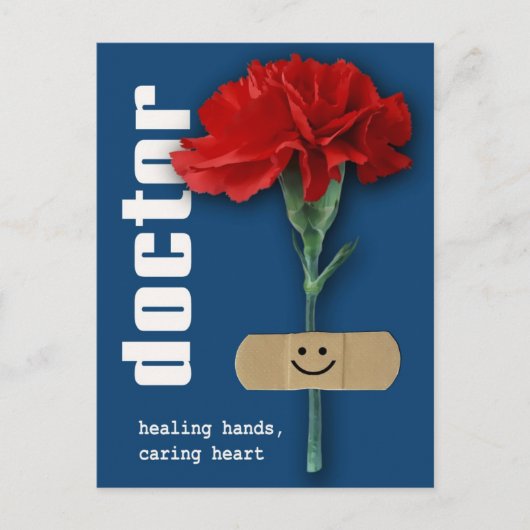 Dank u, dokter | Fijne Briefkaarten op de Dag van  (Voorkant)