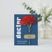 Dank u, dokter | Fijne Briefkaarten op de Dag van (Staand voorkant)